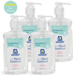8 Fl. Oz. Advanced Hand Sanitizer Gel with 62% Alcohol Based,4 Pack