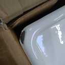 KOHLER Iron/Tones 33" Top-/Undermount Kitchen Sink, Single Bowl Kitchen Sinks, K-5707-0, White