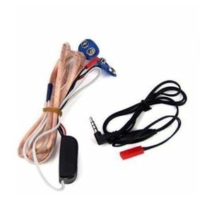 SAFETYNET Mini Hidden Earphone Wireless Earpiece Headset Microphone Detection (Clear) Indoor & Outdoor Device (Neckloop)
