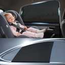 Car Window Shades for Baby,Car Side Window Sun Shade for Back Window in Breathable Mesh, Protect Kids' Privacy with UV Protection