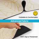 3 x Bath Mat Super Absorbent Bathmat Bathroom Floor Mat Non Slip Bathroom Mat Quick Dry Bath Rug Easy to Clean 2417 (1'6" x 2' (Rectangular), Golden)