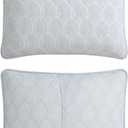 Tommy Bahama - Queen Quilt Set, 100% Soft Cotton Bed Set with a Breathable Feel, 3 Piece Coastal Bedding with Matching Pillowcases (Line Palms Blue)