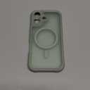 Thomo Magnetic for iPhone 17 Case, [Compatible with Magsafe] [Full Camera Protection] Translucent Matte Military Grade Shockproof with Anti-Fingerprint Phone Cover 2025, Calke Green (iPhone 17 6.3 inch)