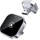 Teeran 2 in 1 Wireless CarPlay and Android Auto Adapter, Easy Setup Plug and Play, Fast Seamless Use Supports 1000+ Car's with Built-in Wired Car Play/Android Auto, Compact Sleek Design Car Adapter