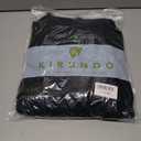 KIRUNDO Cardigan Sweaters for Women 2024 Fall Open Front Long Sleeve Loose Lightweight Knit Sweater Coat with Pockets (Black, S)