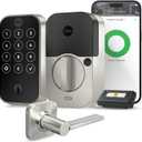 Yale Assure Lock 2 Touchscreen with Wi-Fi and Valdosta Lever in Satin Nickel