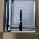 HFS(R) Heavy Duty Guillotine Paper Cutter 400 Sheet Capacity | Solid Steel Construction (A3-17'' paper cutter)