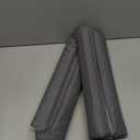 MAGZO Door Draft Stopper, 30 Inch Adjustable Under Door Gap Filler, Fits 26'' - 30'' Bottom Widths, Seals Gaps up to 1.7", Soundproof Sweep Blocks Air, Noise, Light, Dust- Grey (Gray)