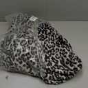 Sleeping Partners Super Soft Body Pillow, Snow Leopard/Grey Cheetah, 48"x20"