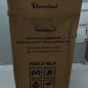 26" Tall Metallic Planter Set of 2, Black Taper Planters with Removable Partition Drainage Holes, Large Outdoor Planter for Front Porch, Garden, Patio, Balcony, Classic Estate Design, All-Weather Use