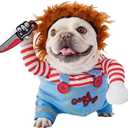 Pet Halloween Costume, Dog Funny Costume Halloween Cosplay Outfits Cute Clothes Adjustable Party Dress Up Apparel Accessories for Small Medium Large Dogs (Medium)