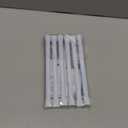6 Pack Spring Tension Curtain Rod 8 to 12.5 Inch, DIY Mini Tension Rods No Drill for Slim Window Cupboard Closet Sidelights, White