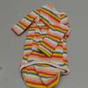 DENTRUN Hairless Cats Shirt Breathable Cat Daily Wear Clothes Stripe Vest Adorable Pajamas Jumpsuit Soft & Skin-Friendly, Medium