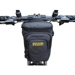 PVUVP Bike Handlebar Bag,Bike Front Bag, Road Bike Bag, Bike multifunctional 2.8L bag, Bicycle waterproof bag for commuter, for outdoor, riding & traveling & camping