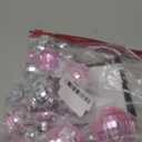 Pink Mini Disco Ball Decor: 28 Pack Hanging Mirror Ball Ornaments Different Sizes - Disco Balls Decorations Bulk for Party Christmas Tree Cake Room Birthday (1.2 Inch, 1.6 Inch, 2 Inch, 2.4 Inch)
