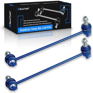 Hunqoeit K80490 2Pcs Front Stabilizer Sway Bar End Links for Mercedes Benz 02-07 C230, 01-05 C240/C320, 06-07 C280/C350, 02-04 C32 Amg, 03-05 CLK320, 06-09 CLK350, 03-06 CLK500/CLK55 AMG, 07-09 CLK550
