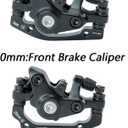 LOOEEL 1 Pair Bike Mechanical Disc Brake,Universal Front and Rear Mechanical Disc Brake Calipers for Mountain Bikes,Folding Bikes,Road Bikes