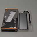 OPXYL 11-in-1 USB C Hub Multiport Adapter, USB C Docking Station with 4K HDMI, VGA 1080P, 100W PD, Ethernet, SD/TF, Audio, USB 3.0 Port, Laptop Dock for MacBook Pro/Air, iPad, Windows (Grey)