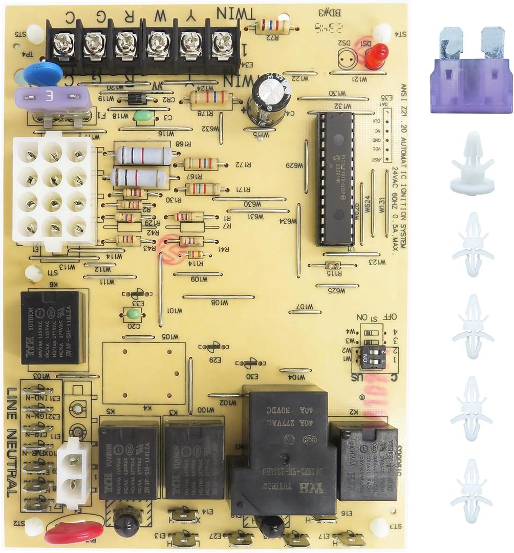 PCBBF112S Upgraded Replacement for Furnace Control Circuit Board PCBBF112SReplacement for PCBBF112, PCBBF123, PCBBF123S, PCBBF110S, PCBBF110