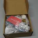 homdiy 20 Pack Gold Cabinet Knobs, Round Kitchen Drawer Knobs, Gold Knob for Cabinets, Metal Handles for Desk Drawers Cupboard