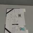 Black White Small Mini Projector Shelf for Wall, Cable Box/Router Shelf,Floating Projector Mount, Holder Stand Accessories