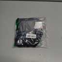 REORIA Womens Sexy One Shoulder Asymmetrical Leopard Print Mesh Ruched Backless Going Out Bodysuits Tops S