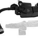 Oil Separator Assembly fit for:-Ford 2011-2016 F250 F350 F450 F550 Super Duty 6.7L V8, Diesel PCV CCV Oil Separator Replace #DC3Z6A785C BC3Z6A785A, Black
