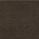 Mohawk Home Entryway Door Mat 60x33 Inch All Weather Doormat Outdoor Non Slip Recycled Rubber, Brown Squares