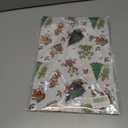 2 x Febbleshow Funny Christmas Wrapping Paper for Boys Girls Kids - Xmas Gift Wrap with Green Monster, Trees, Snowflakes & Presents - 4 Jumbo Sheets, 28" x 40" Each (32 sq. ft ttl), Easy to Store