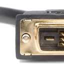 StarTech.com 1ft DVI Splitter Cable - M / F - DVI-D to 2x DVI-D Dual Video Splitter for Your Split Screen Computer Monitor (DVISPL1DD), Black