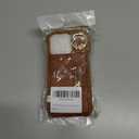 2 x for iPhone 15 pro Case with Card Holder for Women, for iPhone 15 pro Phone Case Wallet with Strap Credit Card with Kickstand Zipper Case - Brown