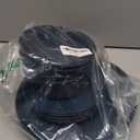 EI 12pcs Dark Blue Wheat Straw Dinnerware Set,Wheat Straw Plates,Plastic Plates Reusable,Plate and Bowls Sets,Unbreakable Plastic Plate for Dinner, Camping,Picnic