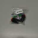 JD 2pcs 30A 125V/250V AC Large Current Rocker Switch ON/Off Switch 4Pins Toggle Switch with UL Certificate (Red green switch)