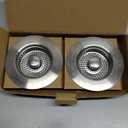 Upgraded 3 in 1 Kitchen Sink Drain Strainer - Stainless Steel Sink Stopper, Anti-Clogging Sink Food Catcher Basket, Fast Drainage Odor Filter Sink Plug for US Standard 3 1/2 inch Drain (Silver-2Pack)