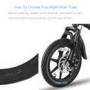 Loxan 2 Pack 14x2.125 Bike Inner Tubes Compatible with Jetson and Gotrax Electric Scooters, 14 x 2.125 inch Replacement Bicycle Tubes with Angled Valve Stem for Electric Bike, E-Bike and 14-Inch Bike