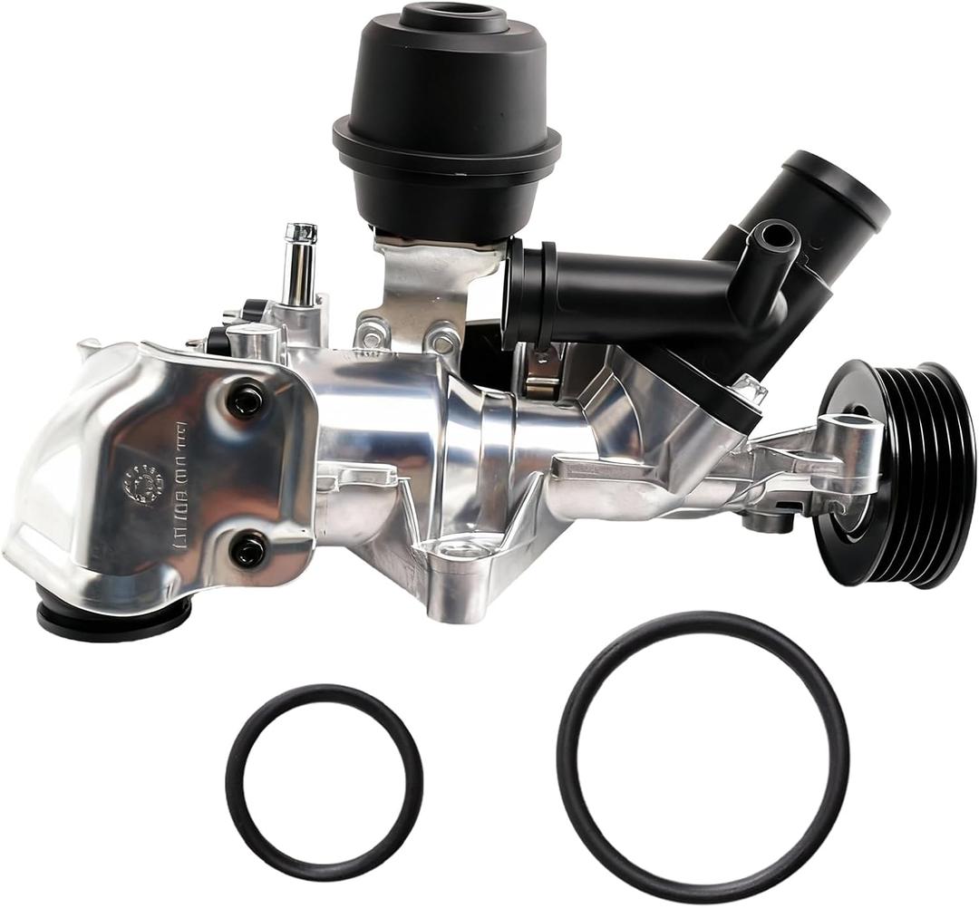 Engine Water Pump for Mercedes - Benz GLA 250 4Matic (2015-2020), GLA 45 AMG 4Matic (2015-2018), CLA 250 4Matic (2014-2019) 2.0L L4, OE# 2702000800 2702000000