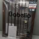 Babelio Baby Gate for Doorways and Stairs, 26-40" Auto Close Dog Gate, PressGuard C5, Easy-Install Pressure Mounted Satey Door, No Drilling Safety Gate for Child and Pets, Brown