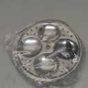 Indian Stainless Steel Idli Plate Idli Plate with stand,Fits in All Idli Makers, Idli Cookers (4 Plate Stand)) Indian Kitchen Item Diwali Gift item Pack Of 1