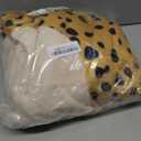 Adult Leopard Cheetah Onesie Costume - Animal Print One-Piece Cosplay Pajamas for Women and Men