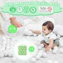 Realhaha Larger Plastic Balls for Ball Pit, Play Pin Balls for Toddlers Kid Ball Pits & Accessories for Bounce House,2.76 inches,50 100 pcs