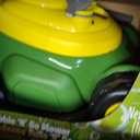 John Deere Bubble Lawn Mower for Toddlers, Bubble Blowing Machines, Indoor and Outdoor Gardening Toy, Birthday, Party Favor for Preschool Girls and Boys, No Batteries Required, 2+, Large