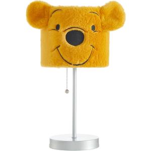 Idea Nuova Disney Winnie The Pooh Figural Plush Shade Table Lamp, 7"D x 7"W x 15.5"H