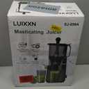 Cold Press Juicer, 5.8" Wide Feed Chute Juice Extractor Machine with 400W, High Juice Yield, Slow Masticating Juicer for Whole Vegetables & Fruits, Light Grey