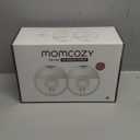 Momcozy M5 Hands-Free Wearable Breast Pump, Double-Sealed Flange for Baby-Like Comfort, 3 Modes & 9 Suction Levels, Portable Electric Pump  24mm, 2-Pack Quill Gray