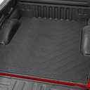 Rough Country Truck Bed Mat for Chevy Silverado & GMC Sierra 1500 (2019-2026) Fits 5'10" BTear-Resistant Heavy-Duty Rubber, Non-Slip Protection