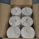 NYHI 150 10 oz Ripple Kraft Paper Cups Brown Hot Cold Cups 3 Layer Rippled Small Insulated Disposable Coffee Cups for Cappuccino Hot Cocoa or Iced Drinks