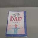 D4DREAM Fathers Day Card for Dad - Fathers Day Card from Wife for Husband Funny Greeting Card with Envelope Birthday Card for Dad Daddy Father Papa