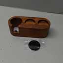 Espresso Tamping Station 54mm For Breville Espresso Machine Accessories,Rosewood Portafilter Holder Tamping Mat Espresso Coffee Equipment (Classic)