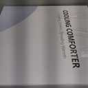 Cooling Comforter Queen Size, Summer Cooling Blanket for Hot Sleepers, Breathable and Lightweight All Season Bedding for Night Sweats, Cooling Technology for Hot Nights, 90"x90", Gray