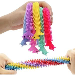  set of 6 Unicorn Stretchy Noodle String toys
